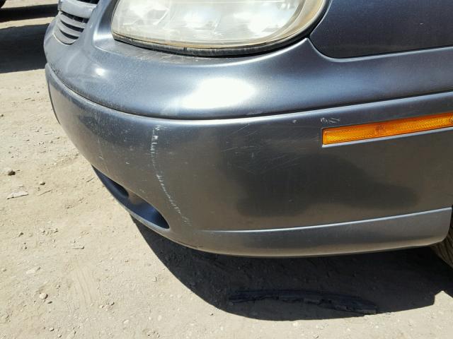 1G1NE52J53M676671 - 2003 CHEVROLET MALIBU LS ნაცრისფერი ფოტო 9