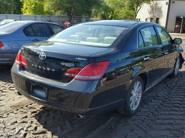 4T1BK36B08U270892 - 2008 TOYOTA AVALON XL/ BLACK photo 4