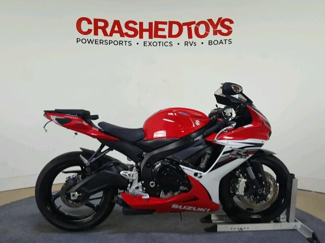 JS1GN7FA5D2101483 - 2013 SUZUKI GSX-R600 RED photo 1