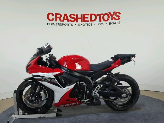 JS1GN7FA5D2101483 - 2013 SUZUKI GSX-R600 RED photo 5