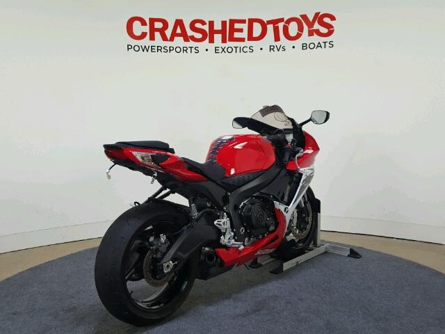 JS1GN7FA5D2101483 - 2013 SUZUKI GSX-R600 RED photo 8