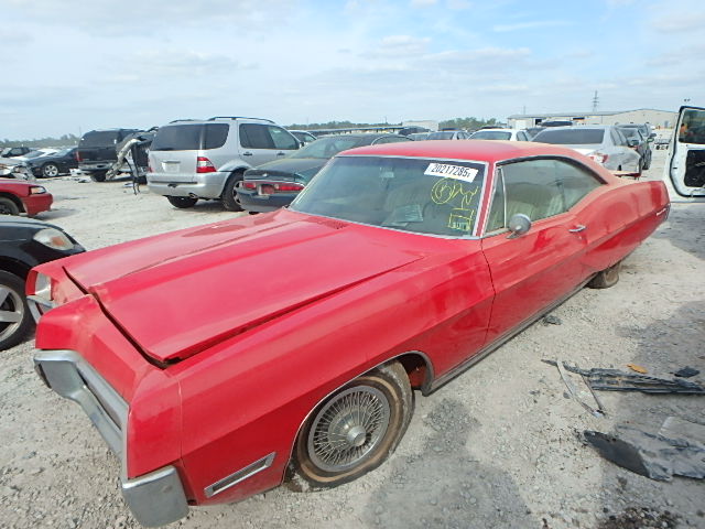 262877R107841 - 1965 PONTIAC BONNEVILLE RED photo 2