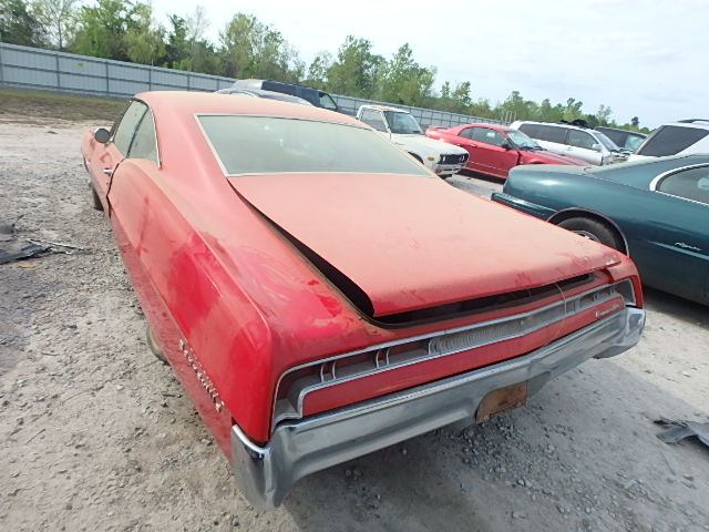 262877R107841 - 1965 PONTIAC BONNEVILLE RED photo 3