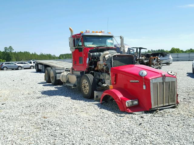 1XKDD79X7CJ327075 - 2012 KENWORTH CONSTRUCTI RED photo 1