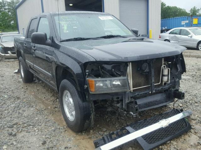 1GCCS139578225338 - 2007 CHEVROLET COLORADO BLACK photo 1