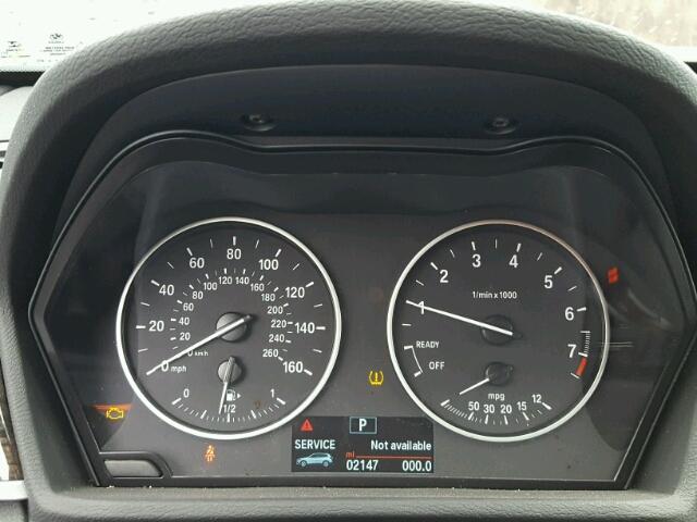 WBXHT3C3XJ5F89120 - 2018 BMW X1 XDRIVE2 Noir photo 8