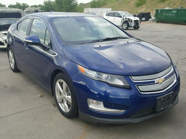 1G1RD6E4XDU149243 - 2013 CHEVROLET VOLT BLUE photo 1