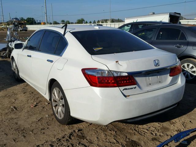 1HGCR2F80EA288486 - 2014 HONDA ACCORD EXL WHITE photo 3