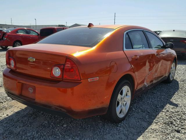 1G1ZA5EU4CF147977 - 2012 CHEVROLET MALIBU LS ნარინჯისფერი ფოტო 4