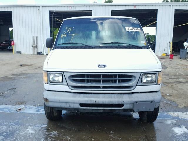 1FTPE24L5WHC06408 - 1998 FORD ECONOLINE WHITE photo 9