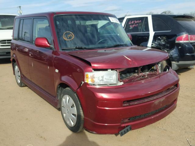 JTLKT334164127653 - 2006 TOYOTA SCION XB RED photo 1