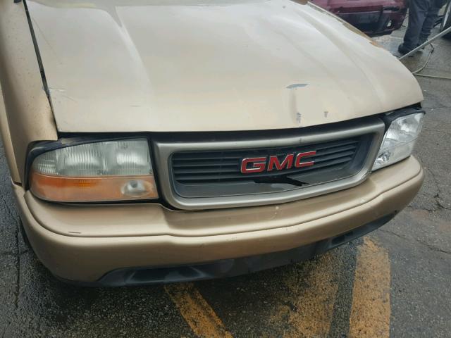 1GTCS19W9Y8148505 - 2000 GMC SONOMA GOLD photo 9