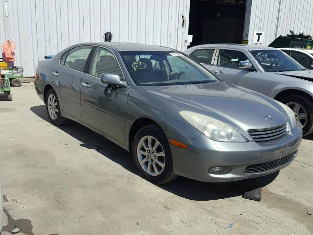 JTHBF30G730133637 - 2003 LEXUS ES 300 GRAY photo 1