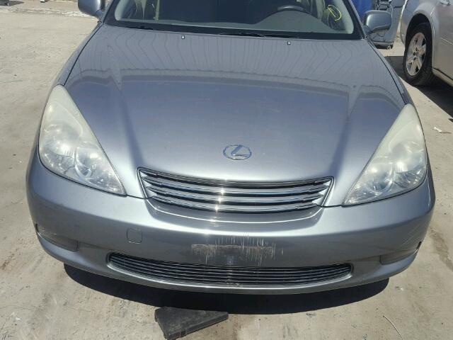 JTHBF30G730133637 - 2003 LEXUS ES 300 GRAY photo 9