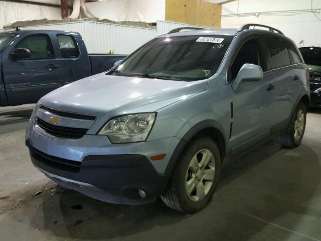3GNAL2EKXDS637839 - 2013 CHEVROLET CAPTIVA LS 蓝色 照片 2
