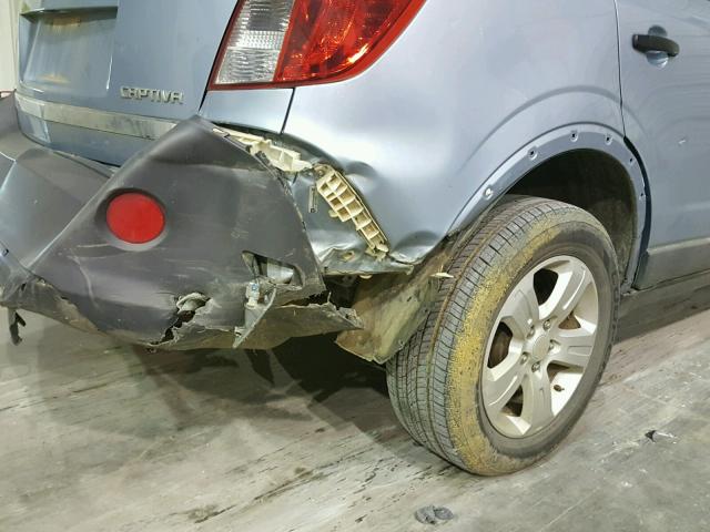 3GNAL2EKXDS637839 - 2013 CHEVROLET CAPTIVA LS 蓝色 照片 9