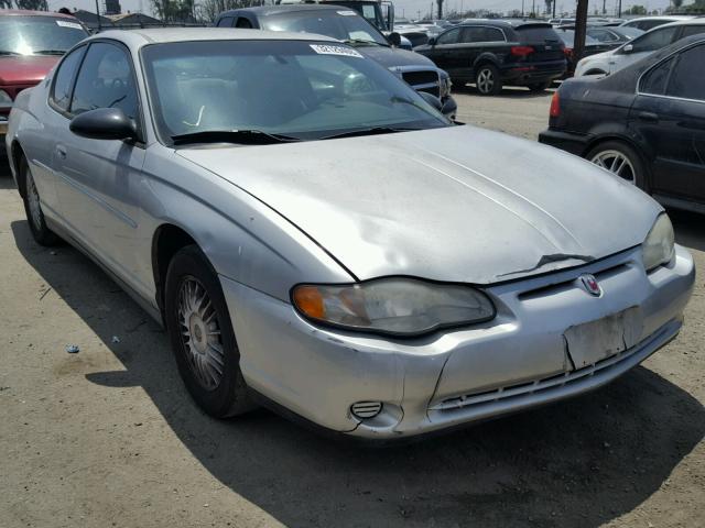 2G1WW12E829115132 - 2002 CHEVROLET MONTE CARL ვერცხლისფერი ფოტო 1