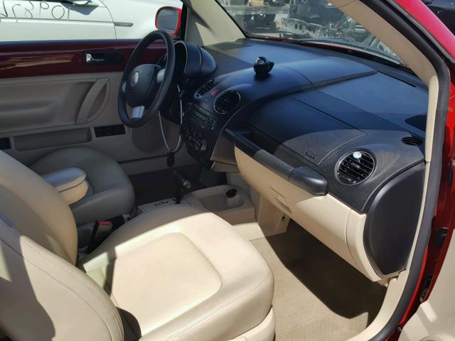 3VWRG31YX6M325721 - 2006 VOLKSWAGEN NEW BEETLE 红色 照片 5