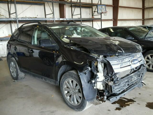 2FMDK49C27BB28552 - 2007 FORD EDGE SEL P BLACK photo 1