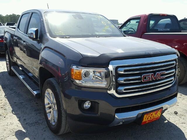 1GTG5DE35G1164441 - 2016 GMC CANYON SLT GRAY photo 1