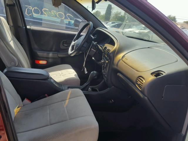 1G2WP52K9YF236936 - 2000 PONTIAC GRAND PRIX Bordo foto 5