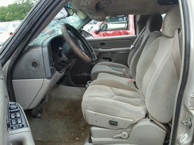 1GNEC16Z64J228858 - 2004 CHEVROLET SUBURBAN C TAN photo 5