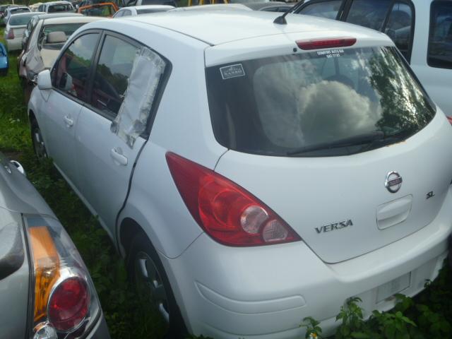 3N1BC13E87L353163 - 2007 NISSAN VERSA S/SL WHITE photo 3