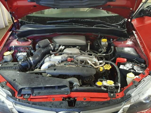 JF1GE61668H504125 - 2008 SUBARU IMPREZA 2. RED photo 7