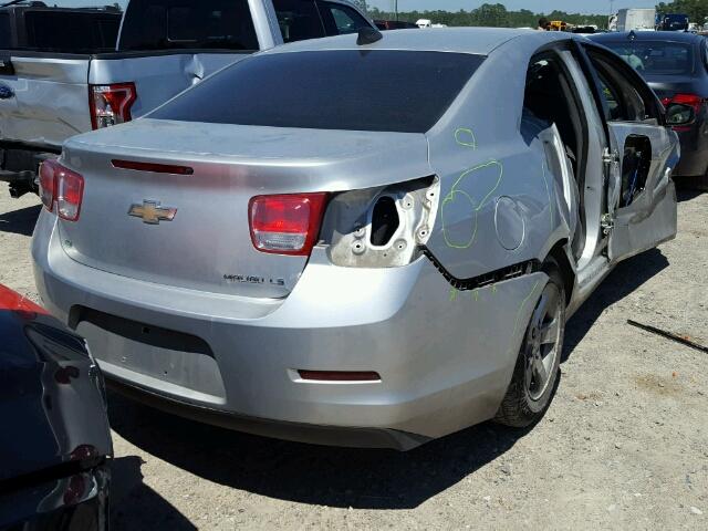 1G11B5SL9FF232372 - 2015 CHEVROLET MALIBU LS ვერცხლისფერი ფოტო 4