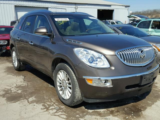 5GAKRBED8BJ149311 - 2011 BUICK ENCLAVE CX BROWN photo 1
