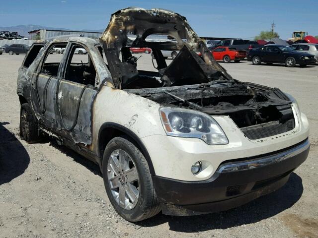 1GKLRNED2AJ137890 - 2010 GMC ACADIA SLT 烧焦的 照片 1