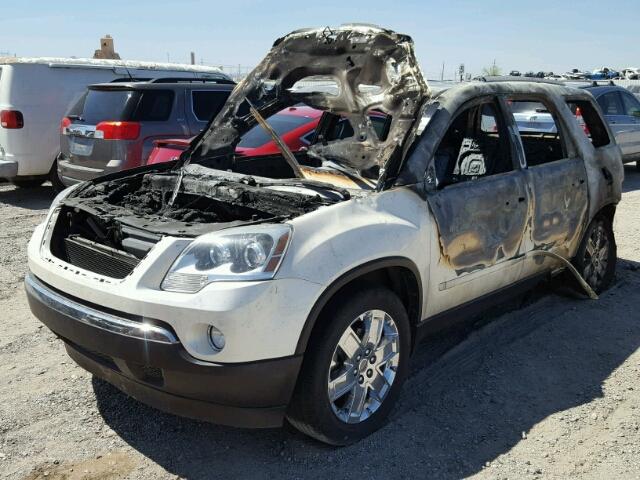 1GKLRNED2AJ137890 - 2010 GMC ACADIA SLT 烧焦的 照片 2