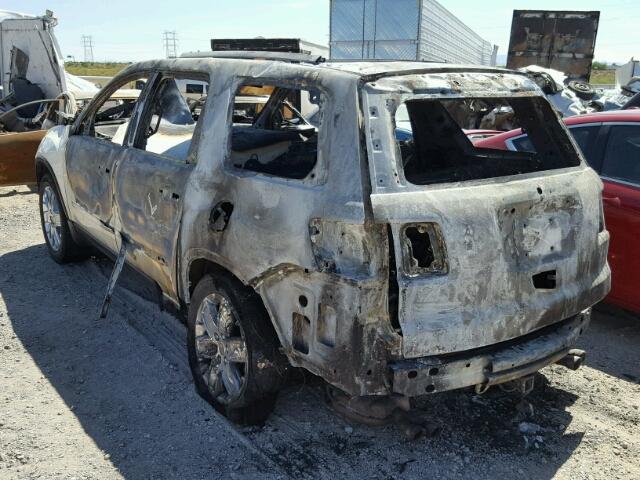 1GKLRNED2AJ137890 - 2010 GMC ACADIA SLT 烧焦的 照片 3