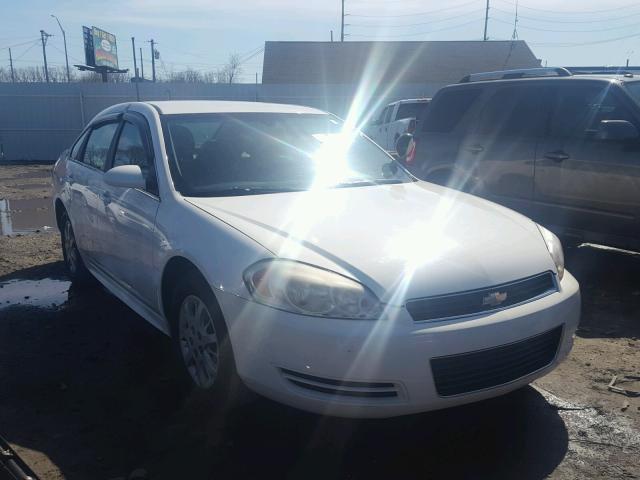 2G1WS57M691308844 - 2009 CHEVROLET IMPALA POL WHITE photo 1