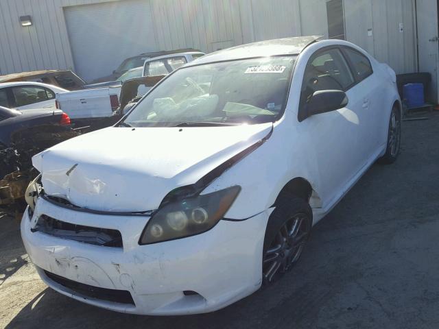 JTKDE167280250616 - 2008 TOYOTA SCION TC WHITE photo 2