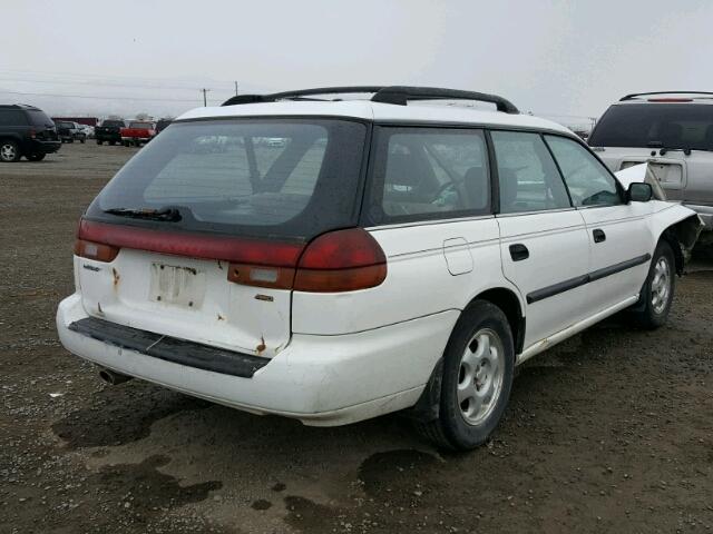 4S3BK4254T7306021 - 1996 SUBARU LEGACY BRI WHITE photo 4