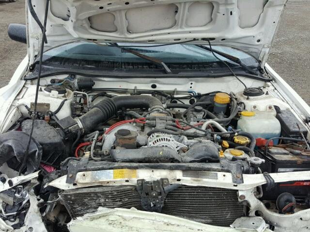 4S3BK4254T7306021 - 1996 SUBARU LEGACY BRI WHITE photo 7