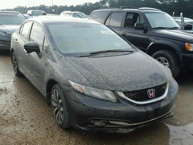 2HGFB2F91FH517755 - 2015 HONDA CIVIC EXL 黑色 照片 1