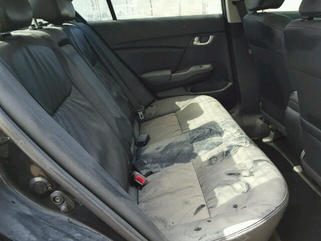 2HGFB2F91FH517755 - 2015 HONDA CIVIC EXL 黑色 照片 6