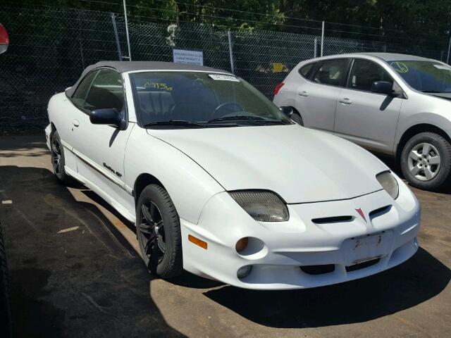 4G2JB32TXYB201835 - 2000 PONTIAC SUNFIRE GT WHITE photo 1