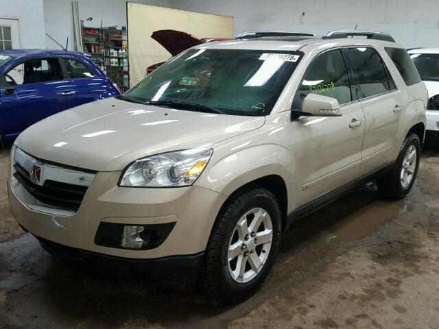 5GZEV23D49J119144 - 2009 SATURN OUTLOOK XR ოქროსფერი ფოტო 2