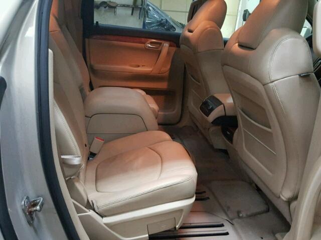 5GZEV23D49J119144 - 2009 SATURN OUTLOOK XR ოქროსფერი ფოტო 6