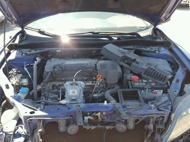 1HGCT1B3XDA024843 - 2013 HONDA ACCORD LX- BLUE photo 7