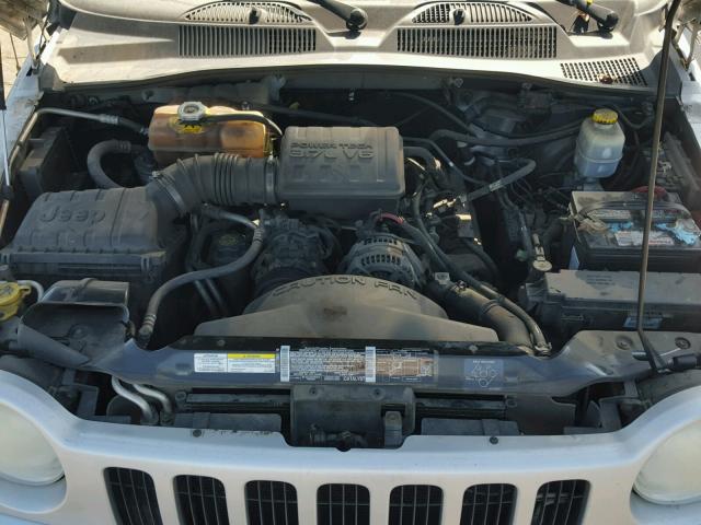 1J8GL38K92W365847 - 2002 JEEP LIBERTY RE SILVER photo 7