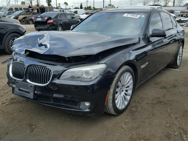 WBAKA835X9CY34426 - 2009 BMW 750 I BLACK photo 2