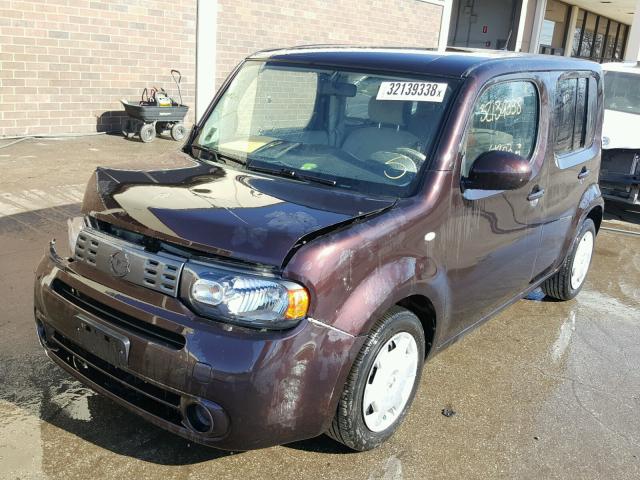 JN8AZ2KR1BT208668 - 2011 NISSAN CUBE BASE PURPLE photo 2