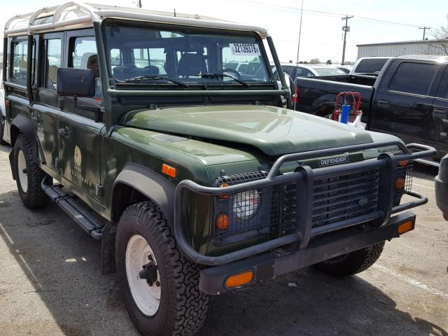 SALDH1288PA919227 - 1993 LAND ROVER DEFENDER 1 GREEN photo 1