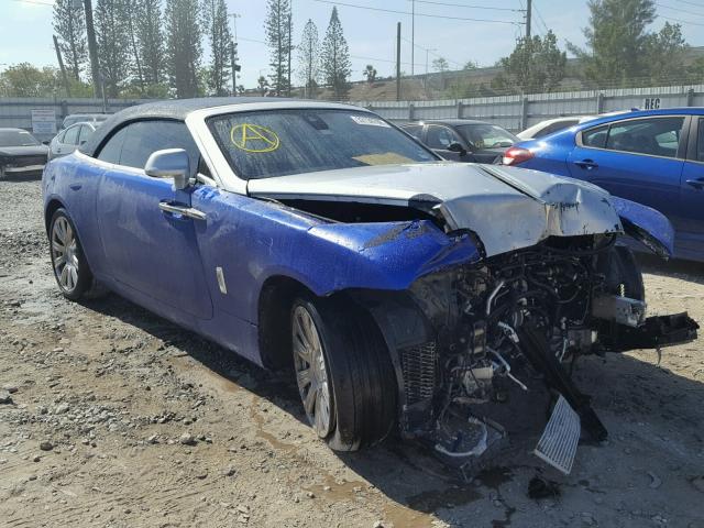 SCA666D58GU102335 - 2016 ROLLS-ROYCE DAWN BLUE photo 1