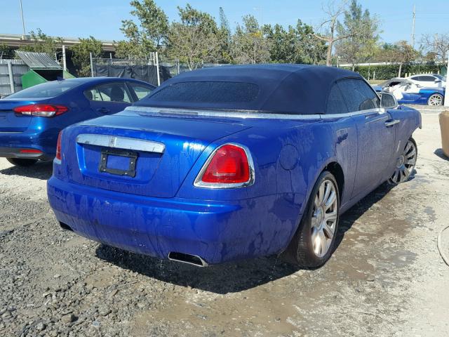 SCA666D58GU102335 - 2016 ROLLS-ROYCE DAWN BLUE photo 4