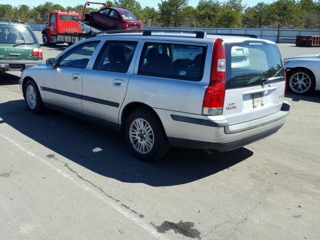 YV1SW64A242393100 - 2004 VOLVO V70 SILVER photo 3